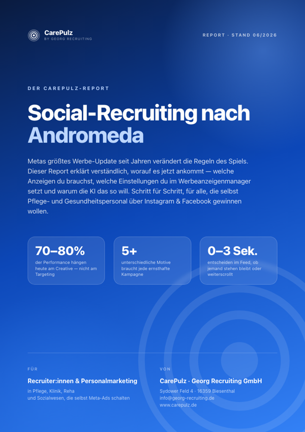 Der Andromeda-Report — Social-Recruiting nach Metas größtem Update (CarePulz)